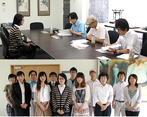 第4回『中国人私費留学生奨学金』の面接