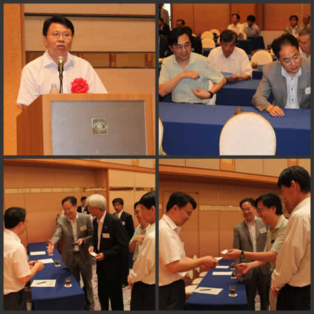 1 中華人民共和国駐大阪総領事館　申森副領事　「最近の中国」を演題にした講演会風景